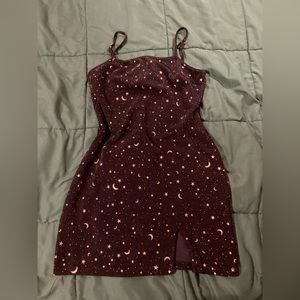 Zaful body tight starry dress
